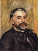 Pierre Renoir Stephane Mallarme oil painting on canvas